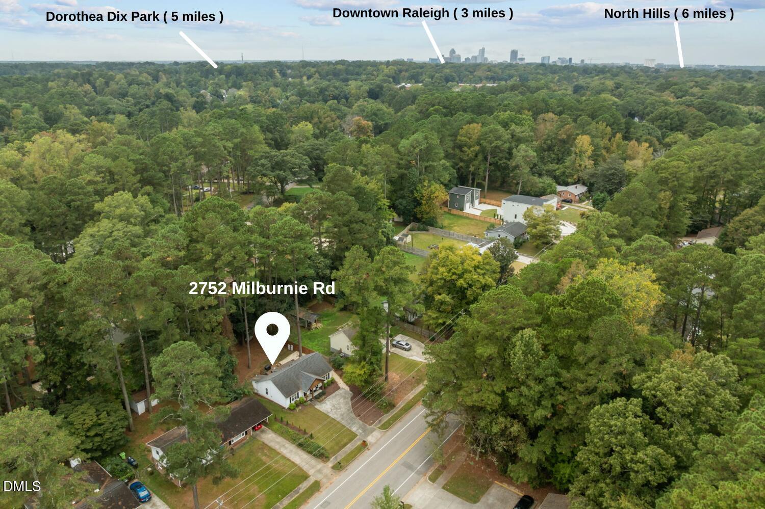 2752 Milburnie Road Raleigh, NC 27610 - Photo 47 of 54 a picture of city view