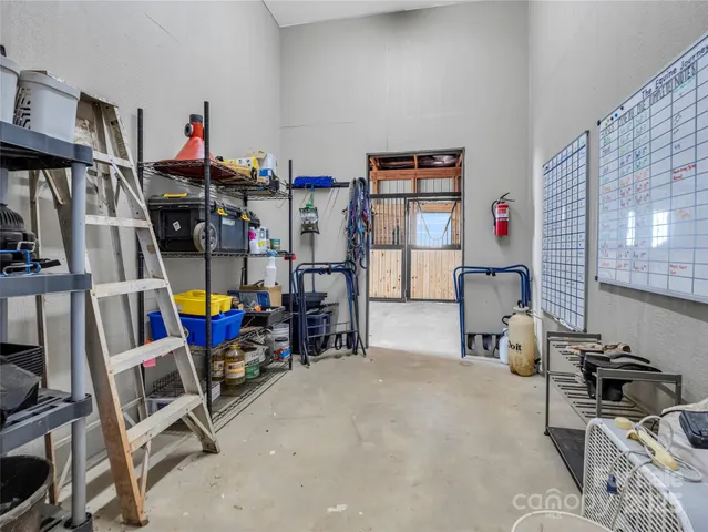 a view of a storage & utility room