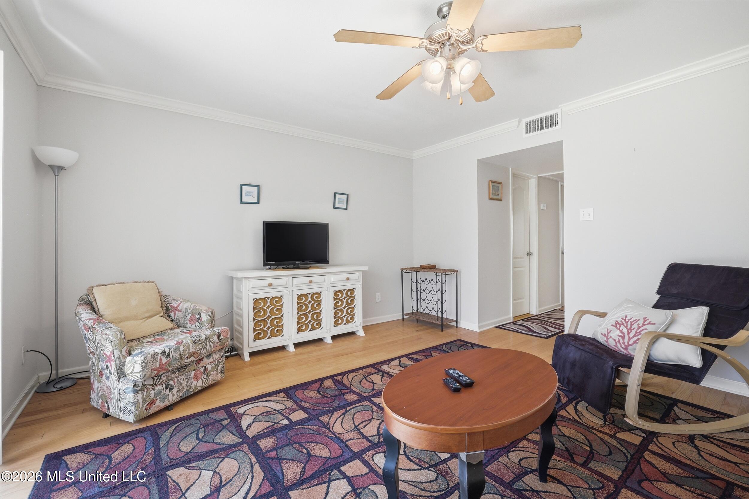 3230 Cumberland Road, Unit 41 Ocean Springs, MS 39564 - Photo 14 of 43 LIVING WITH HALL TO HALF BATH