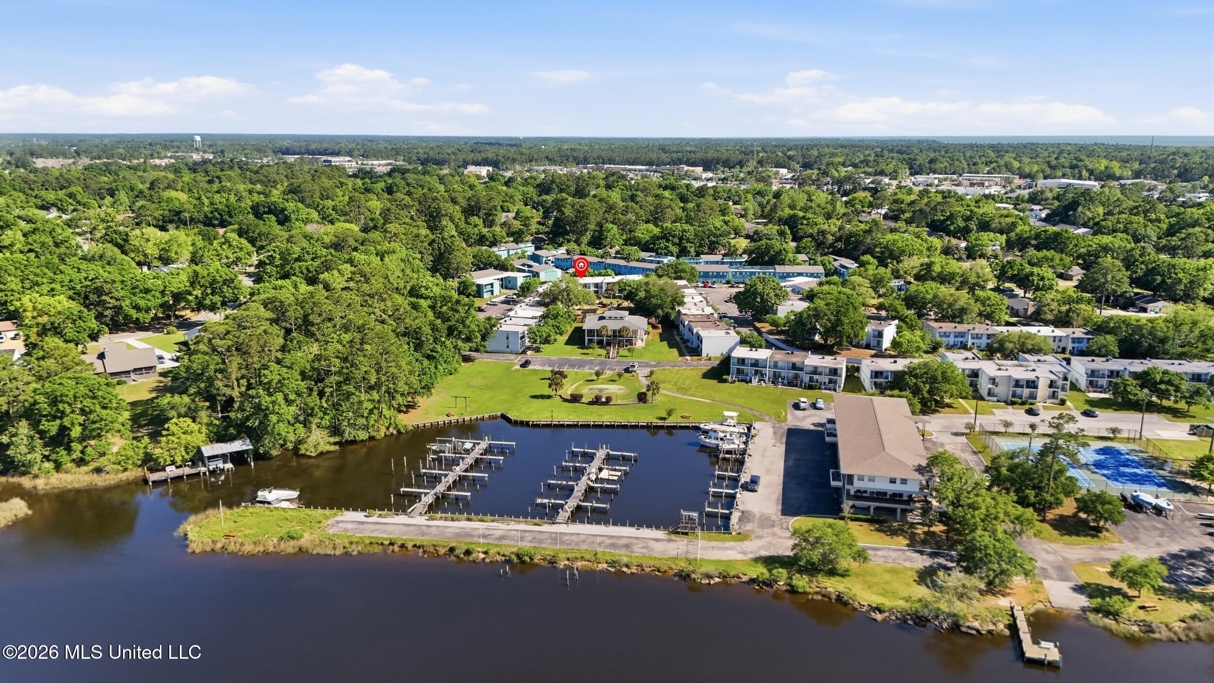 3230 Cumberland Road, Unit 41 Ocean Springs, MS 39564 - Photo 36 of 43 VIEW OF COMPLEX FROM FORT BAYOU