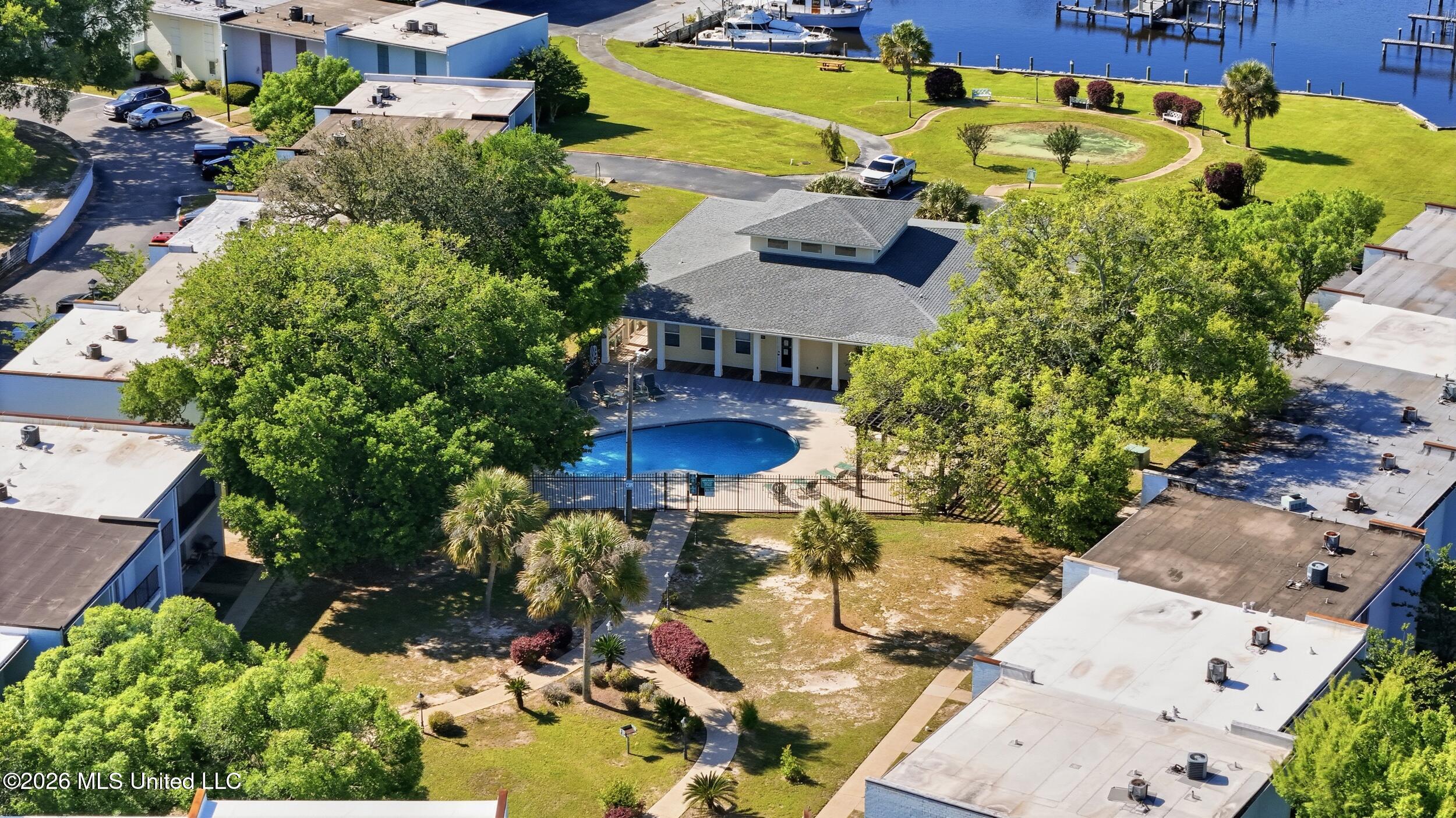 3230 Cumberland Road, Unit 41 Ocean Springs, MS 39564 - Photo 42 of 43 OVERHEAD VIEW
