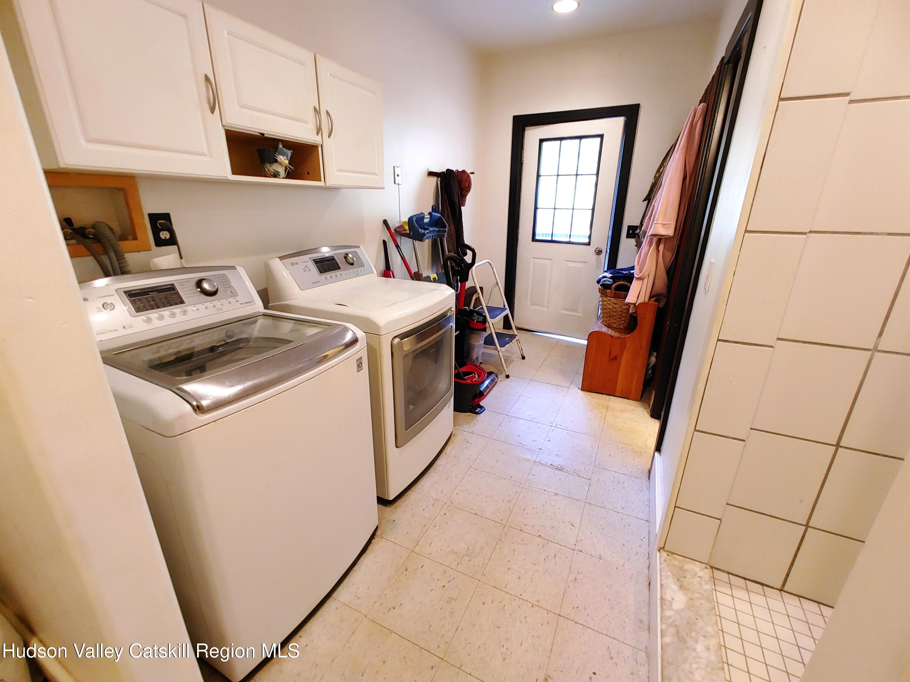 11 Old Turnpike Road Pine Hill, NY 12465 - Photo 12 of 64 a utility room with dryer and washer