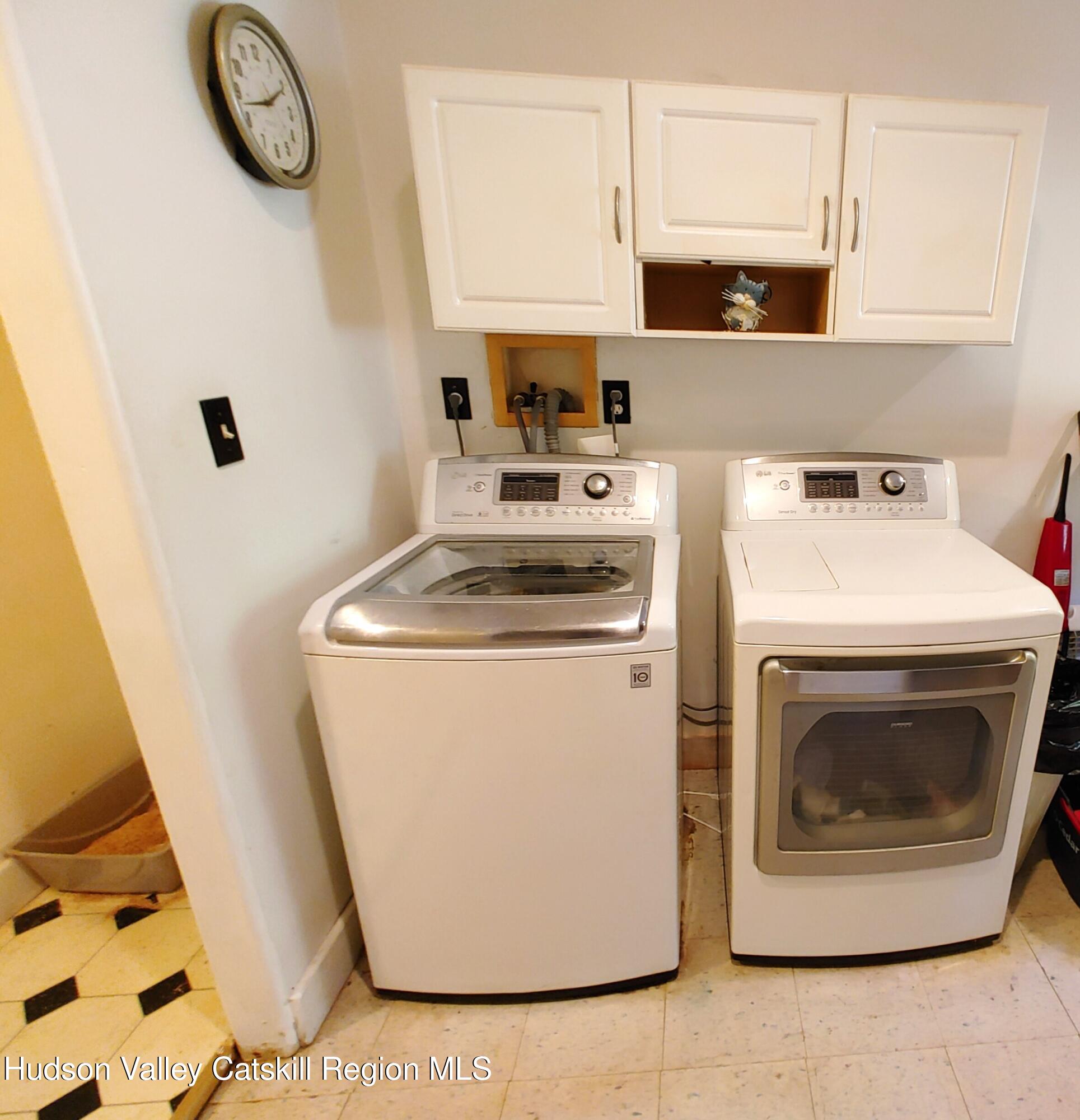 11 Old Turnpike Road Pine Hill, NY 12465 - Photo 33 of 64 a utility room with dryer and washer