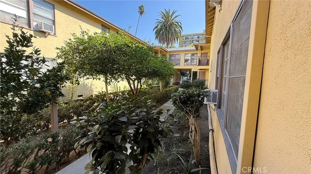a view of a house with a tree