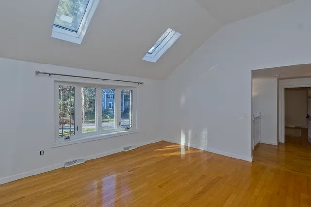 a view of empty room