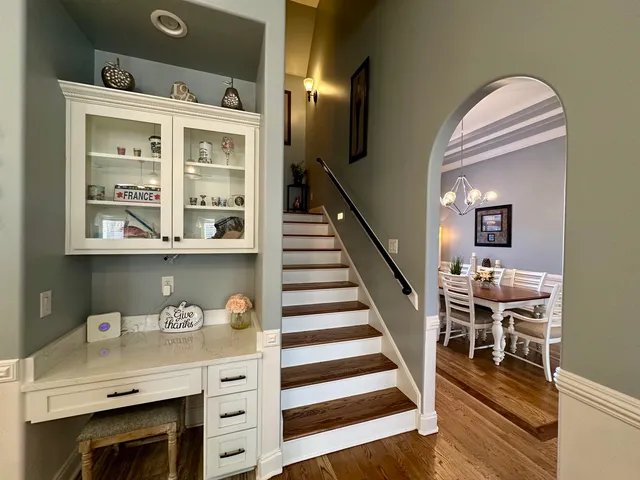 a view of a walk in closet