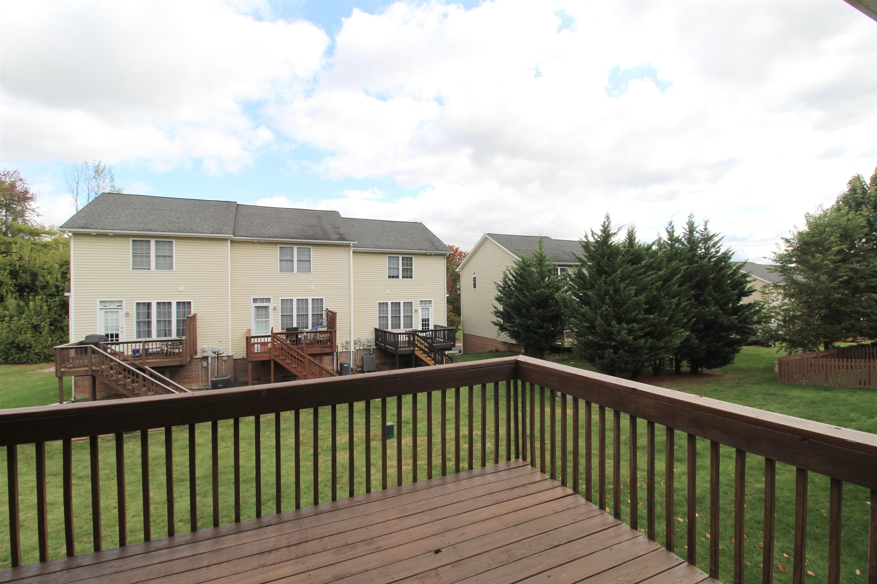 2881 Taylor Spring Lane Harrisonburg, VA 22801 - Photo 13 of 13 a view of a wooden deck and city view