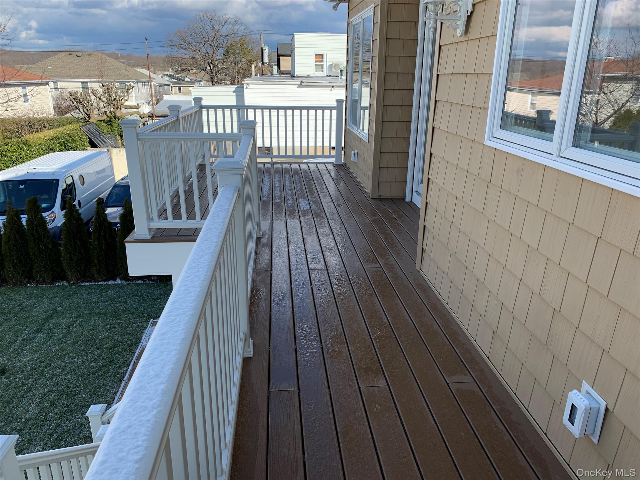 97 Gainsborg Avenue East, Unit RIGHT SIDE West Harrison, NY 10604 - Photo 37 of 39 Deck off the kitchen and dine in or family room