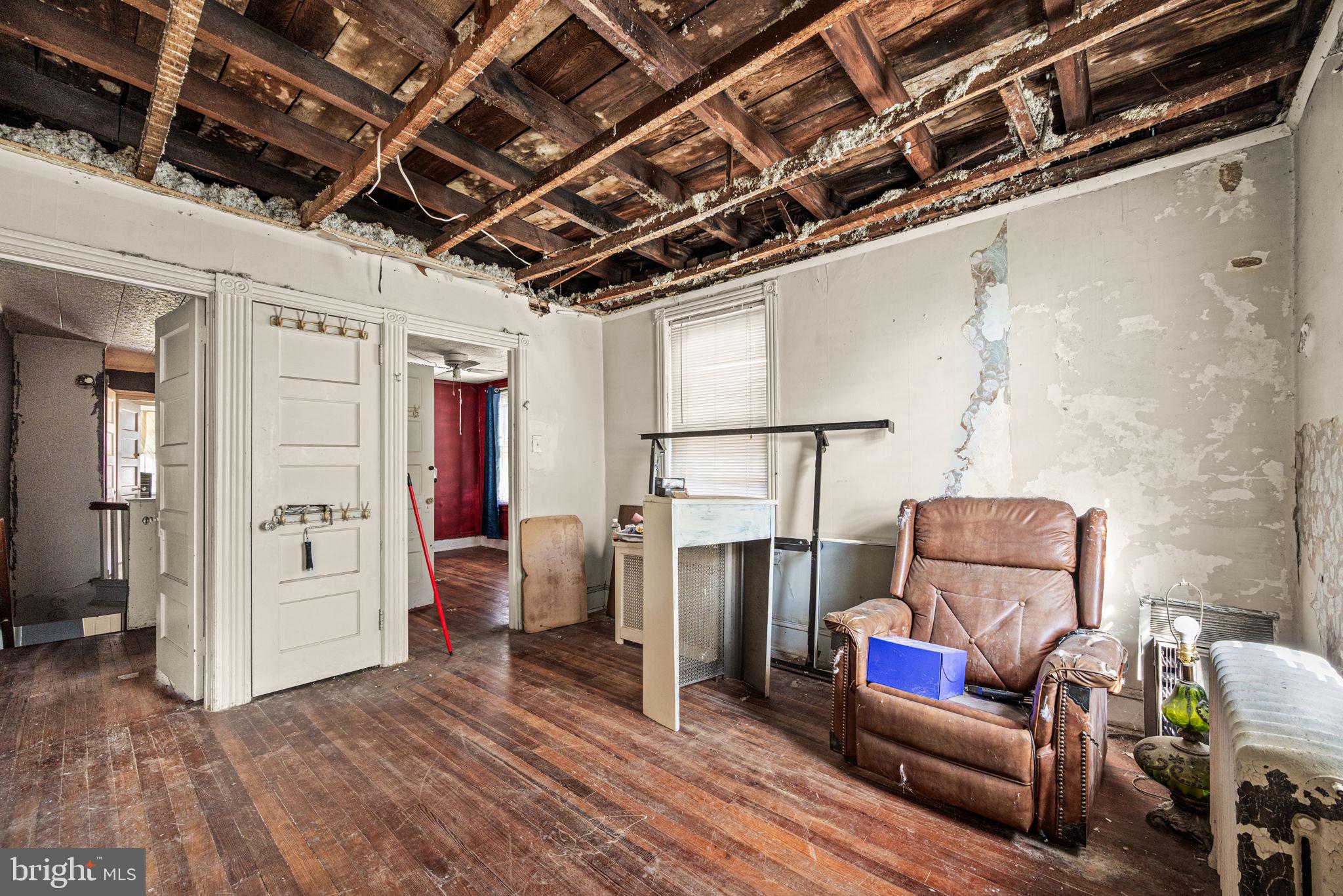 102 West Cliveden Street Philadelphia, PA 19119 - Photo 16 of 25 a living room with furniture and a wooden floor