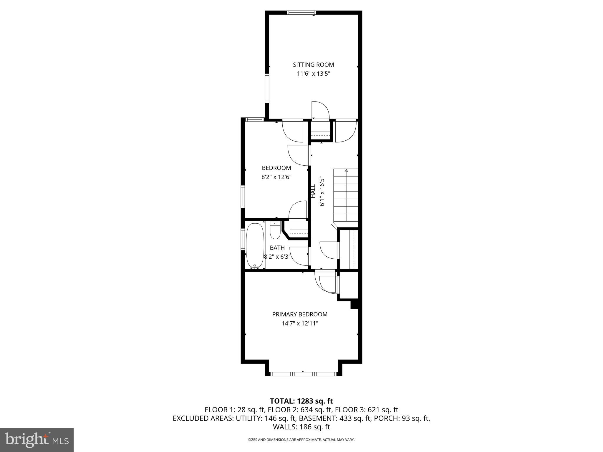 102 West Cliveden Street Philadelphia, PA 19119 - Photo 25 of 25 a picture of a floor plan