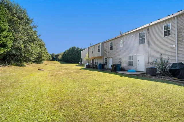 a view of outdoor space yard swimming pool and patio
