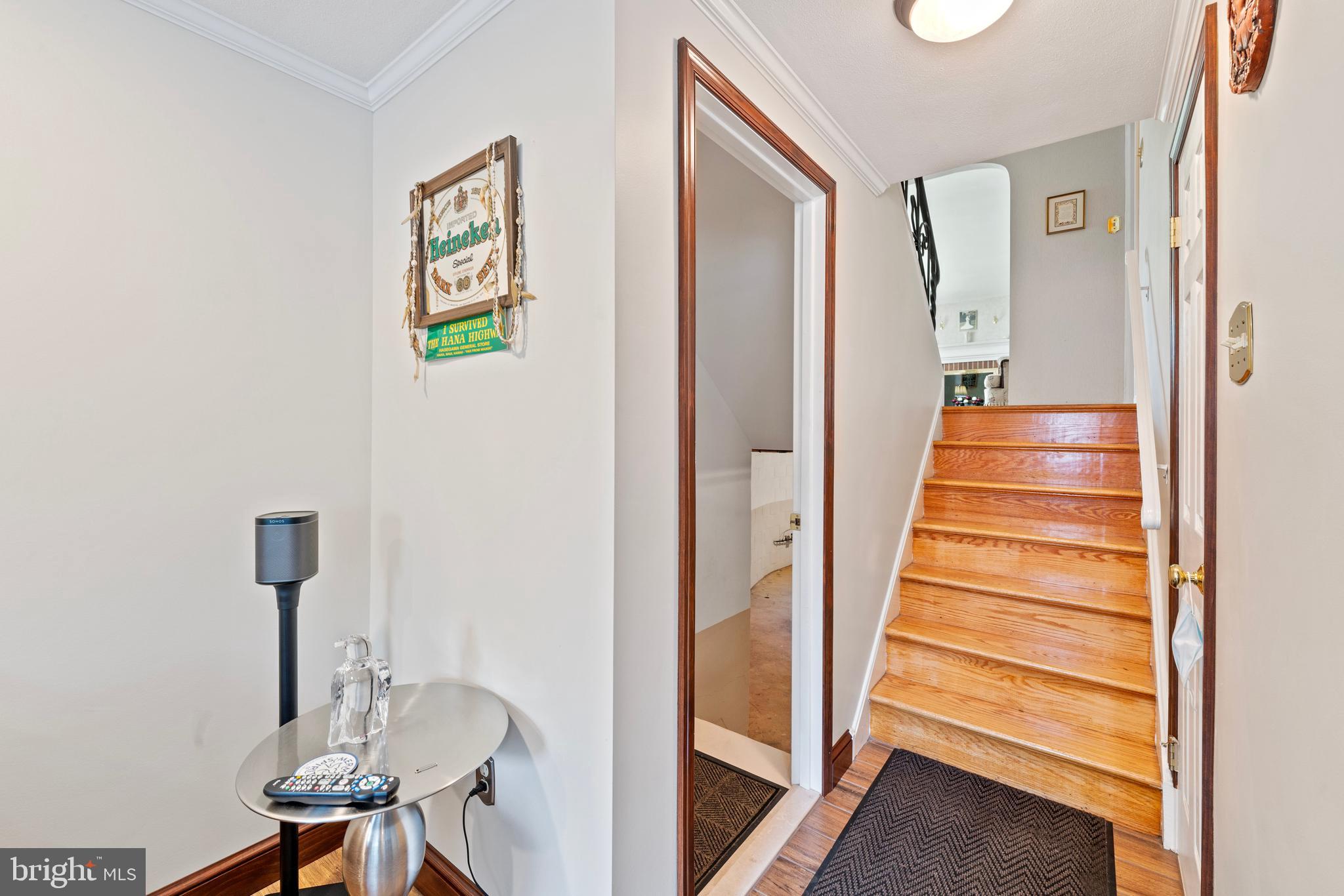 1131 Frederick Road Jenkintown, PA 19046 - Photo 25 of 30 a view of an entryway with wooden floor