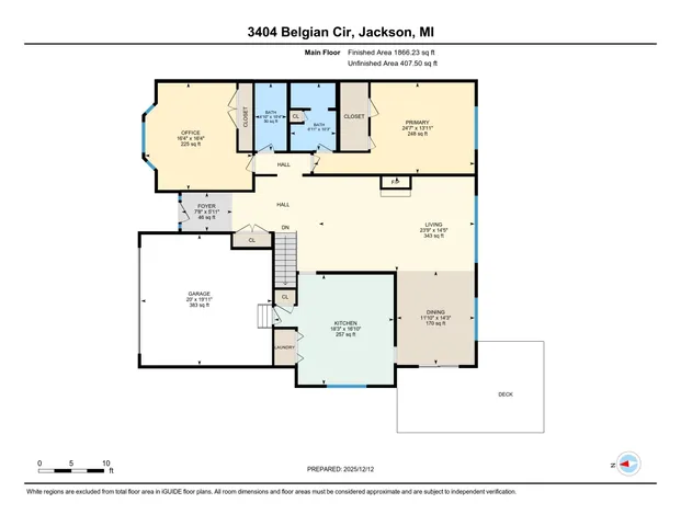 $434,900 | 3404 Belgian Circle, Jackson, MI 49203