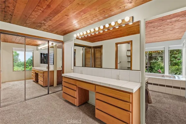 a very nice looking room with a large window