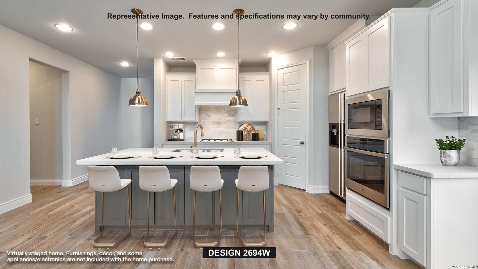 307 Canyon Rise San Antonio, TX 78258 - Photo 2 of 5 a kitchen with a sink stainless steel appliances and cabinets