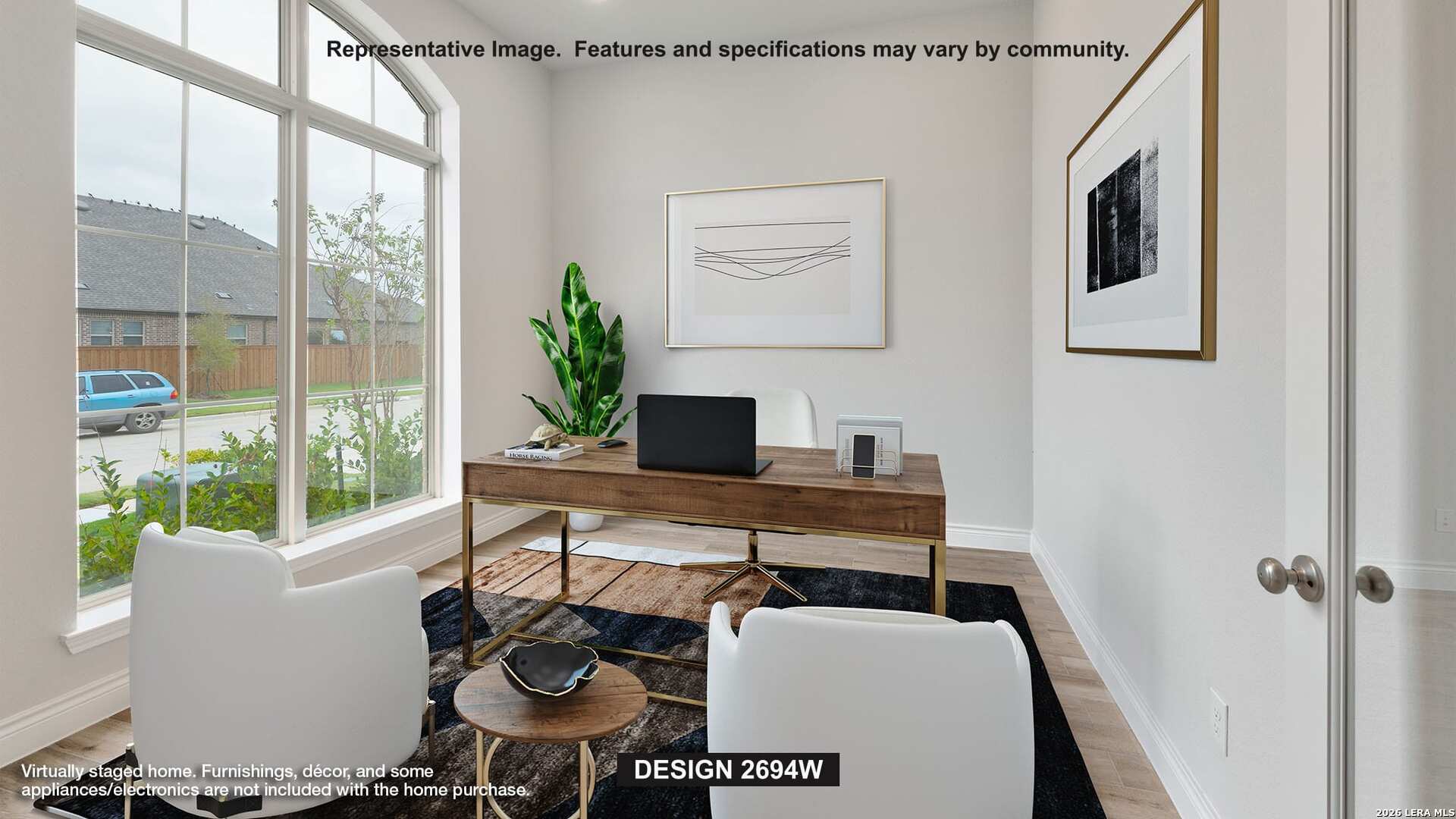 307 Canyon Rise San Antonio, TX 78258 - Photo 4 of 5 a workspace with furniture and a window