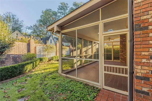 a view of a house with a window