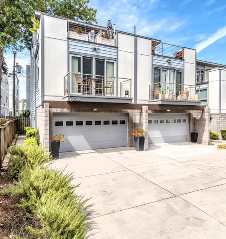 a view of a building with many windows
