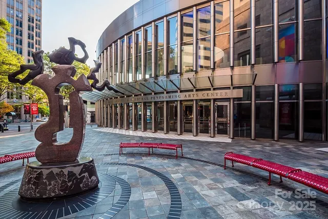 a car parked in front of a building