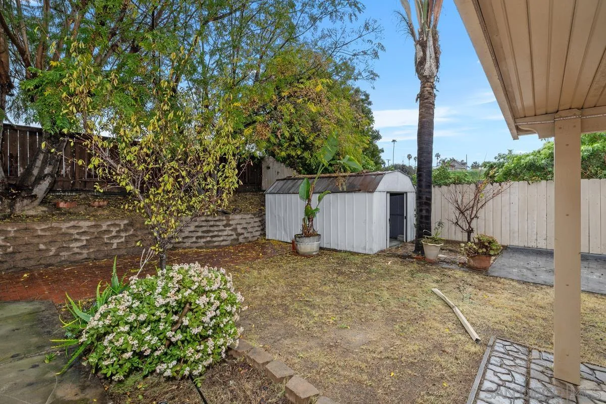 348 Sychar Road San Diego, CA 92114 - Photo 20 of 30 a backyard of a house with lots of green space