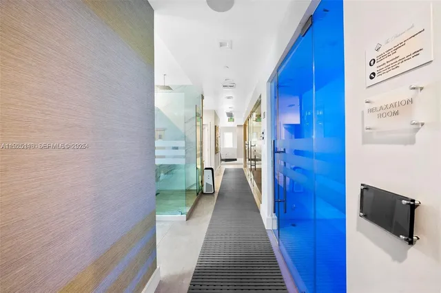 a view of a bathroom