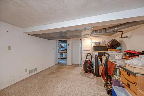 a room with storage and utility