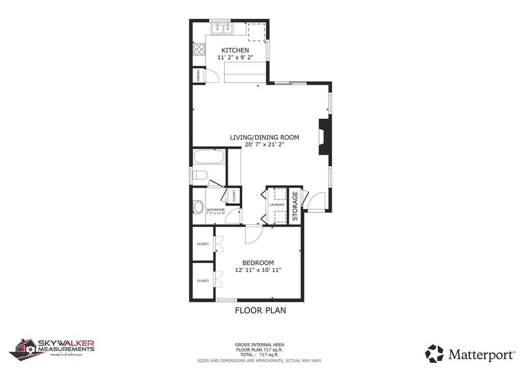15151 Berry Trail, Unit 407 Dallas, TX 75248 - Photo 16 of 16 a picture of a room with a white wall and picture