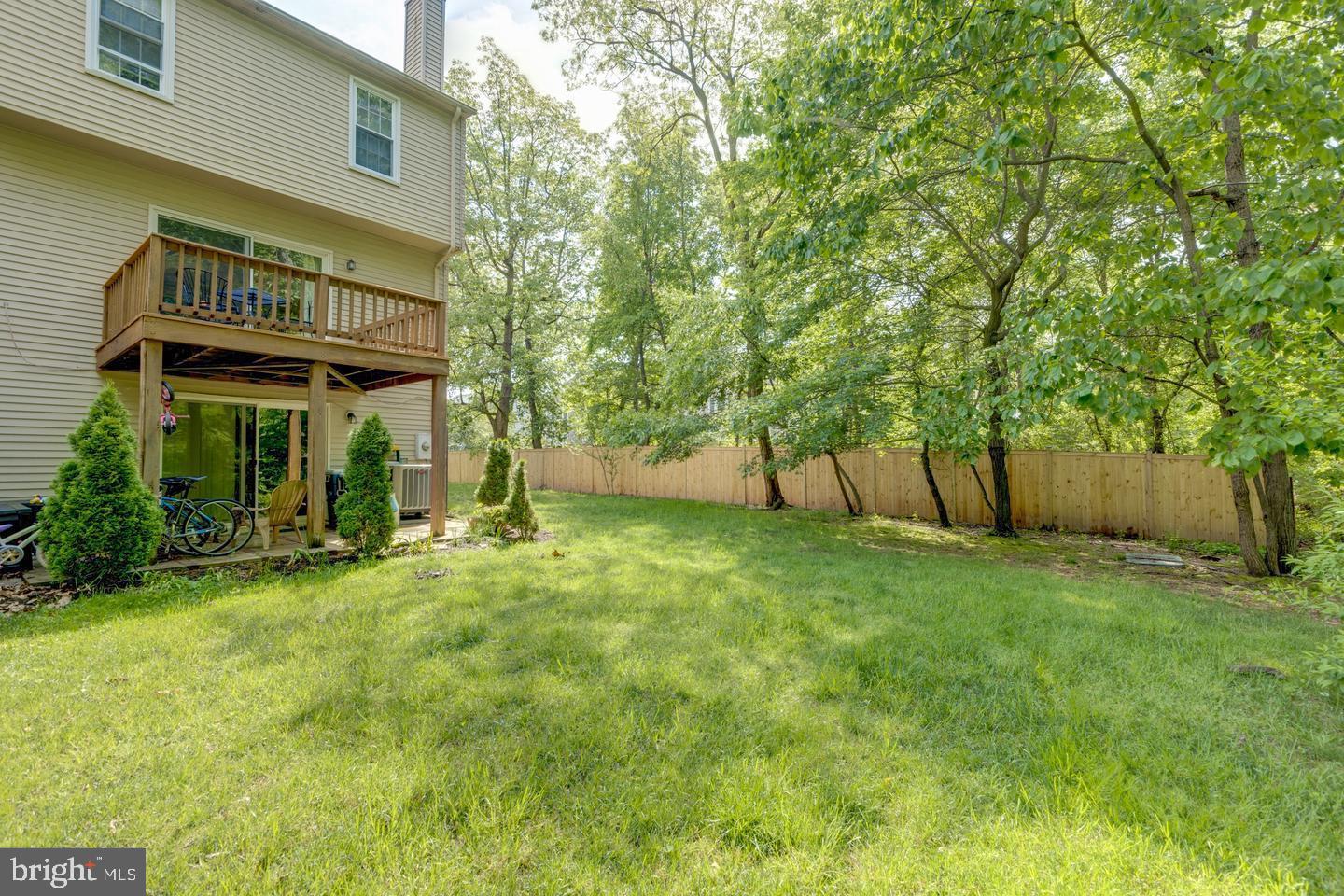 8601 Raglan Road Vienna, VA 22182 - Photo 3 of 47 Serene backyard retreat with lush greenery.