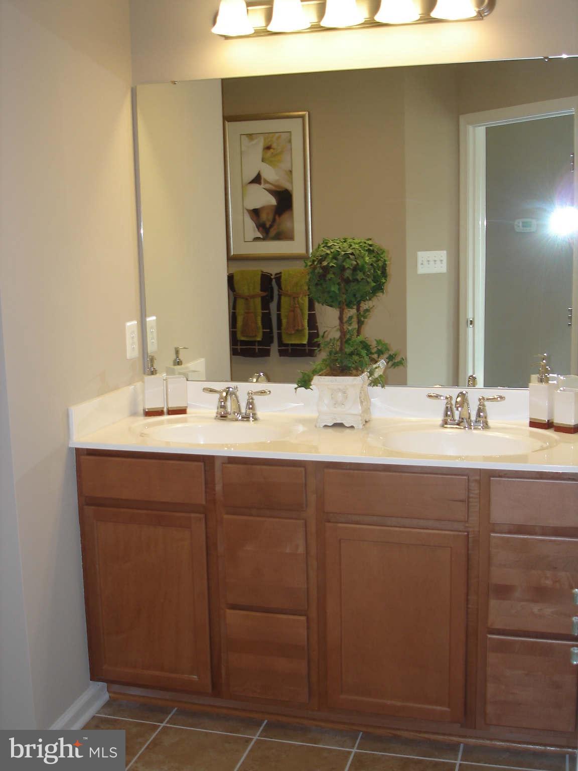 2414 Baileys Pond Road Accokeek, MD 20607 - Photo 11 of 22 a bathroom with a sink vanity and a mirror