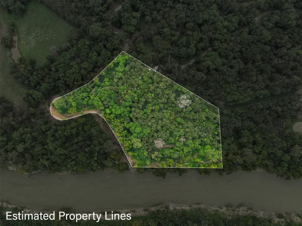 a view of a lake with a city