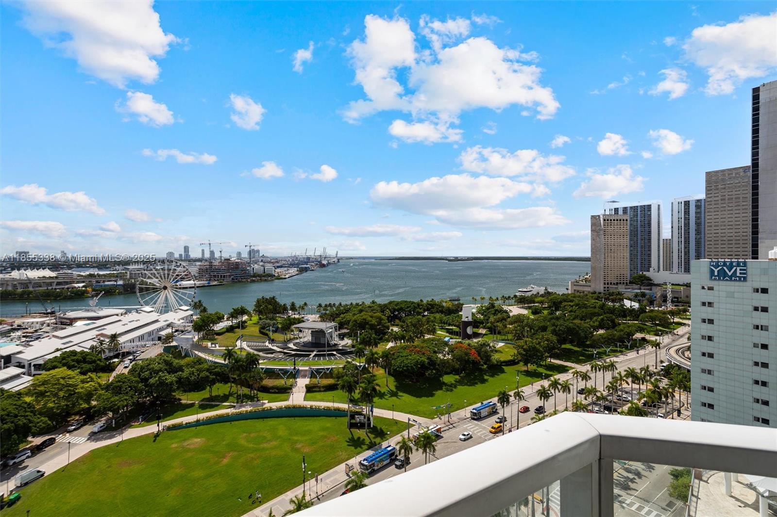 244 Biscayne Boulevard, Unit 1803 Miami, FL 33132 - Photo 13 of 38 a view of a city