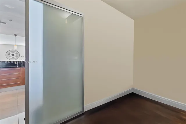 a small space with a window