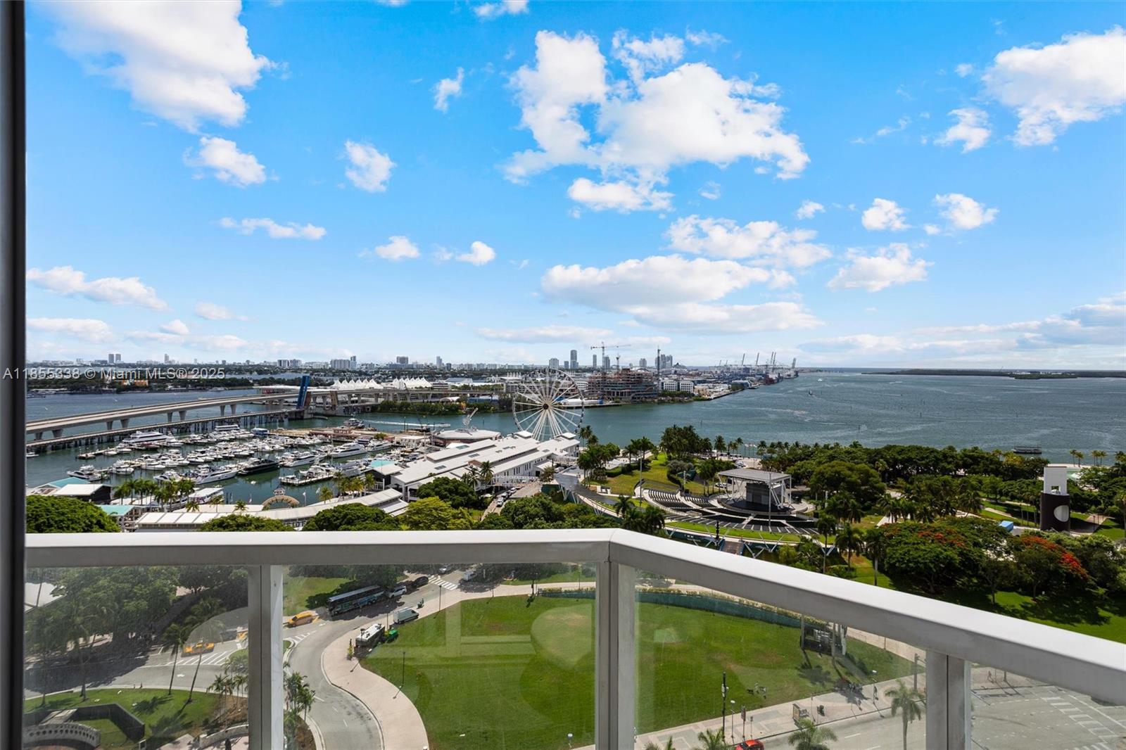 244 Biscayne Boulevard, Unit 1803 Miami, FL 33132 - Photo 10 of 38 a view of a city