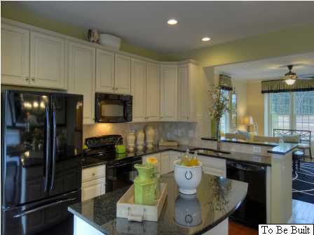 464 Rolkin Road Charlottesville, VA 22911 - Photo 3 of 12 a kitchen with stainless steel appliances granite countertop a stove a refrigerator a sink a dining table and chairs