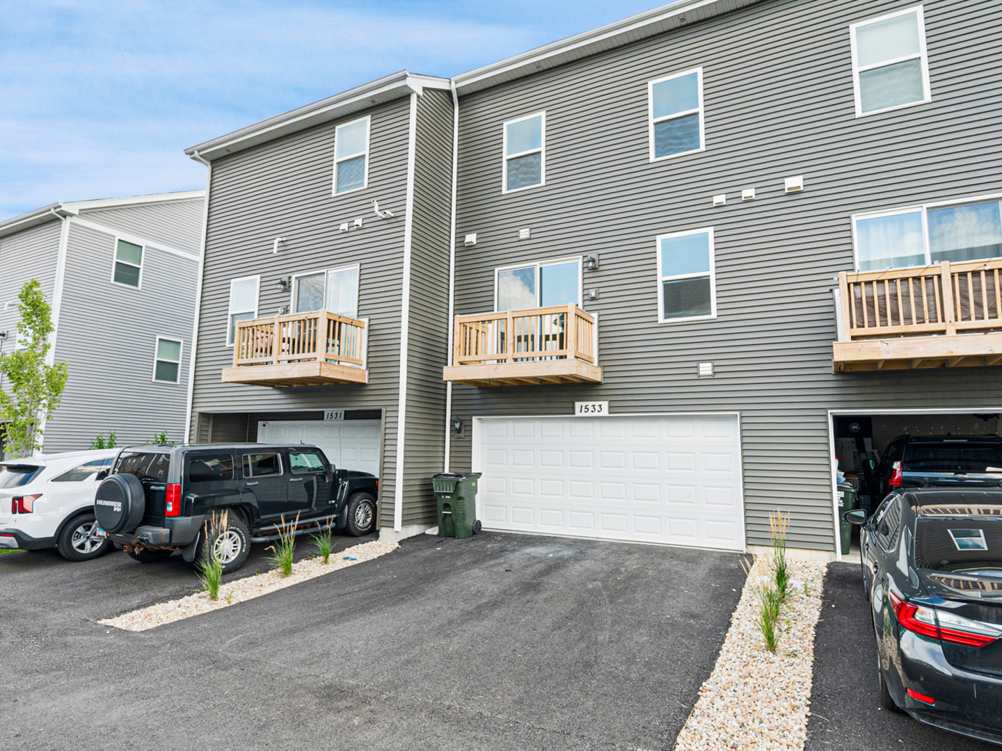 1533 Yosemite Way Pingree Grove, IL 60140 - Photo 17 of 17 a view of a car park in front of house