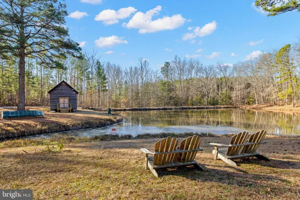 a view of a yard with an outdoor space