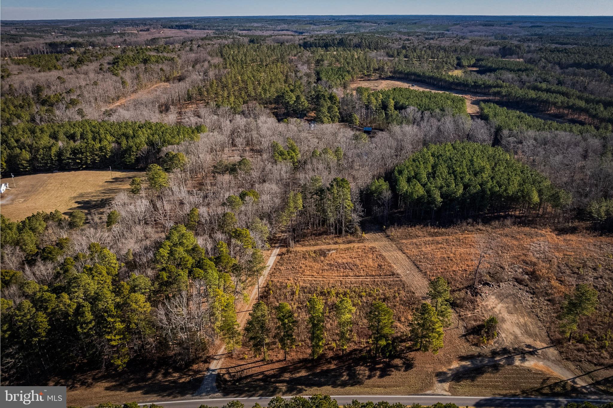 1052 South Hill Road Brodnax, VA 23920 - Photo 83 of 100 a view of a yard with an outdoor space