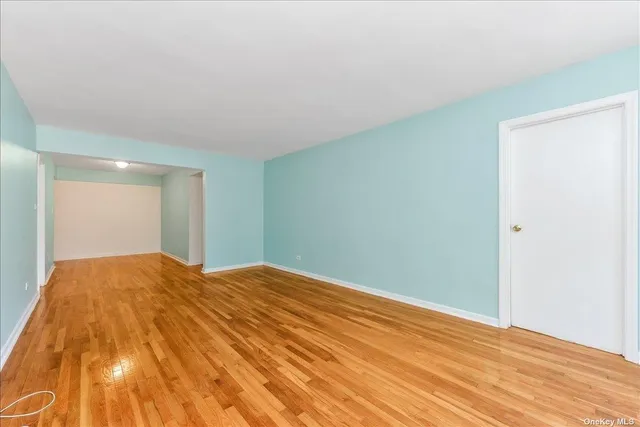 a view of empty room