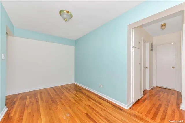 a view of empty room