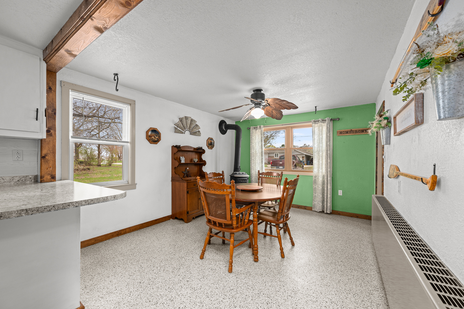4101 5th Avenue East Moline, IL 61244 - Photo 27 of 36 a view of a dining room with furniture window and outside view