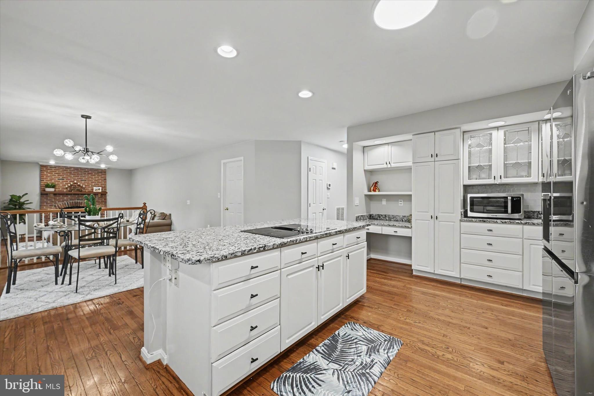 8033 Crest Road Laurel, MD 20723 - Photo 12 of 39 Kitchen Island with New Cooktop
