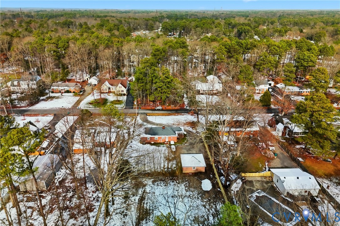 3225 Lakewood Road Glen Allen, VA 23060 - Photo 43 of 43 an aerial view of residential building with outdoor space and trees