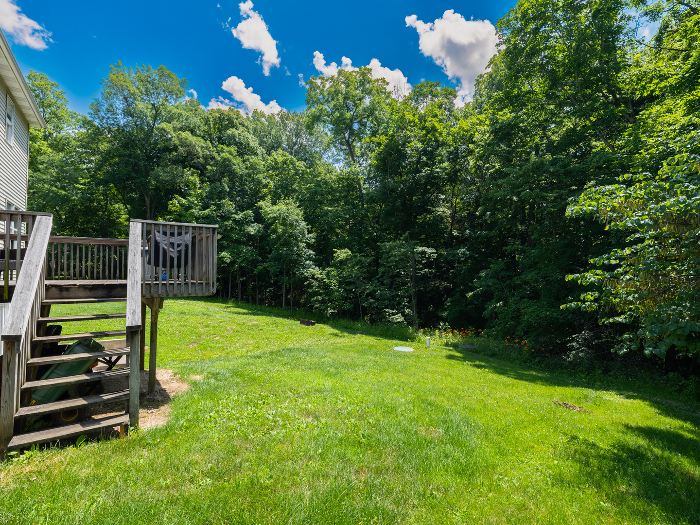 25 Greenbriar Road Mackinaw, IL 61755 - Photo 46 of 51 a view of a garden with stairs