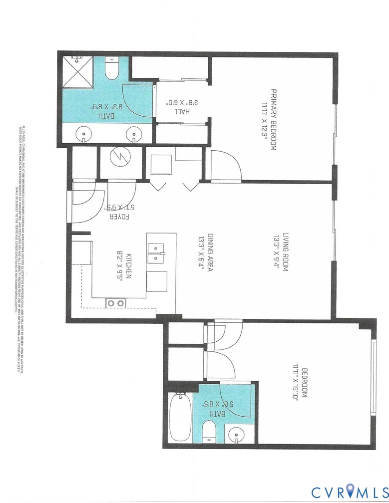 1101 Haxall Point, Unit 703 Richmond, VA 23219 - Photo 2 of 34 a picture of a black and white photo