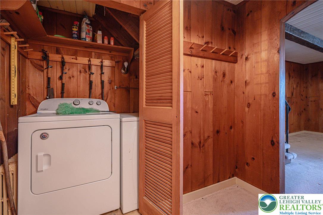 621 Nursery Road Kempton, PA 19529 - Photo 24 of 64 a utility room with dryer and washer