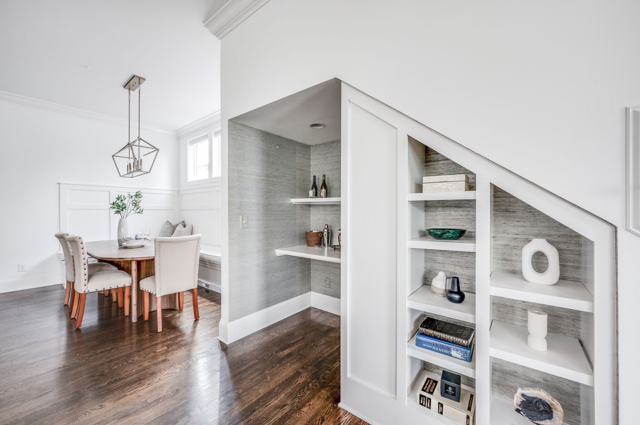 5144 Donovan Street Franklin, TN 37064 - Photo 14 of 52 a view of dining room and wooden floor