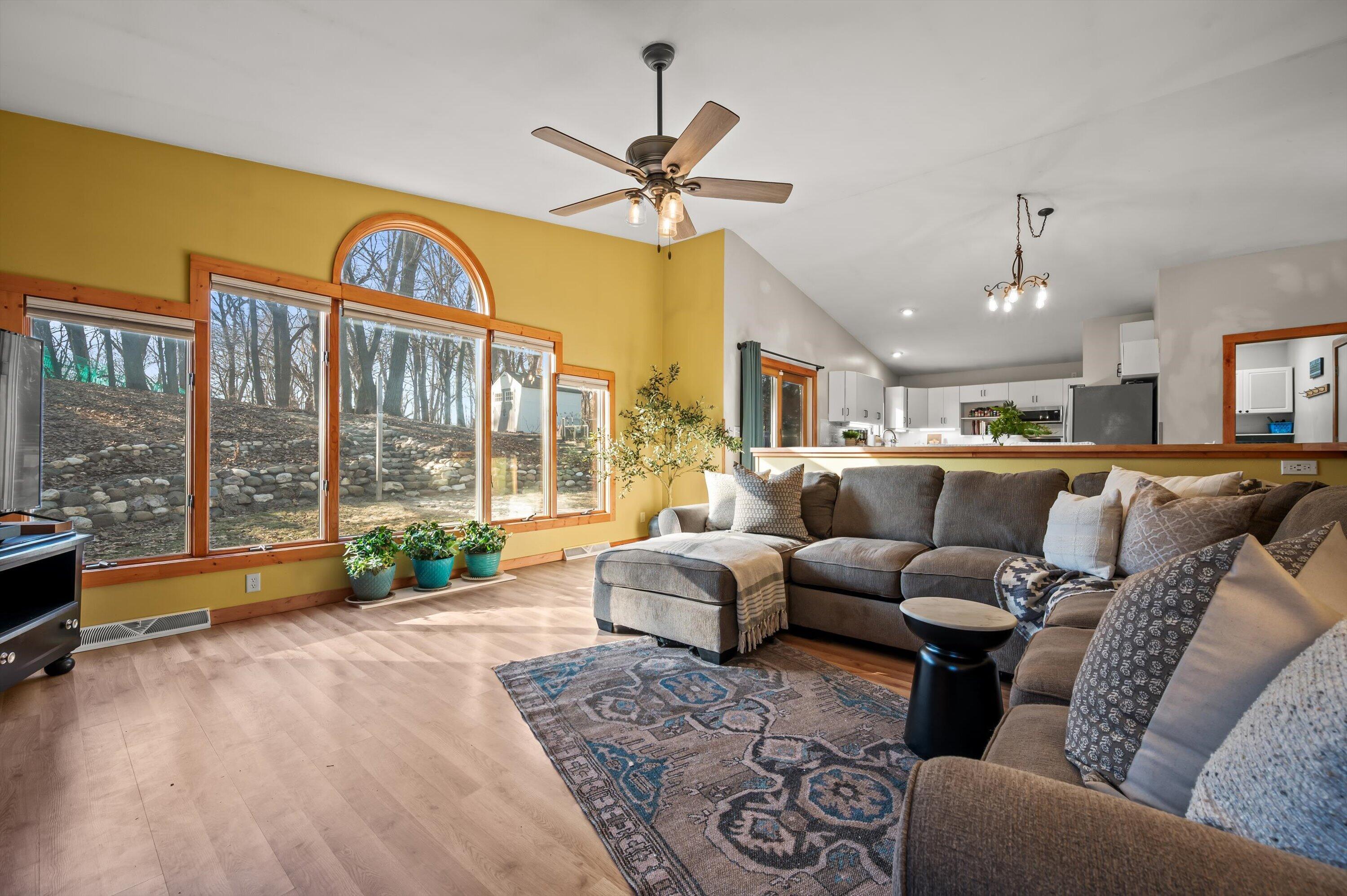 1130 Green Tree Road West Bend, WI 53090 - Photo 11 of 47 Large Gorgeous Windows!