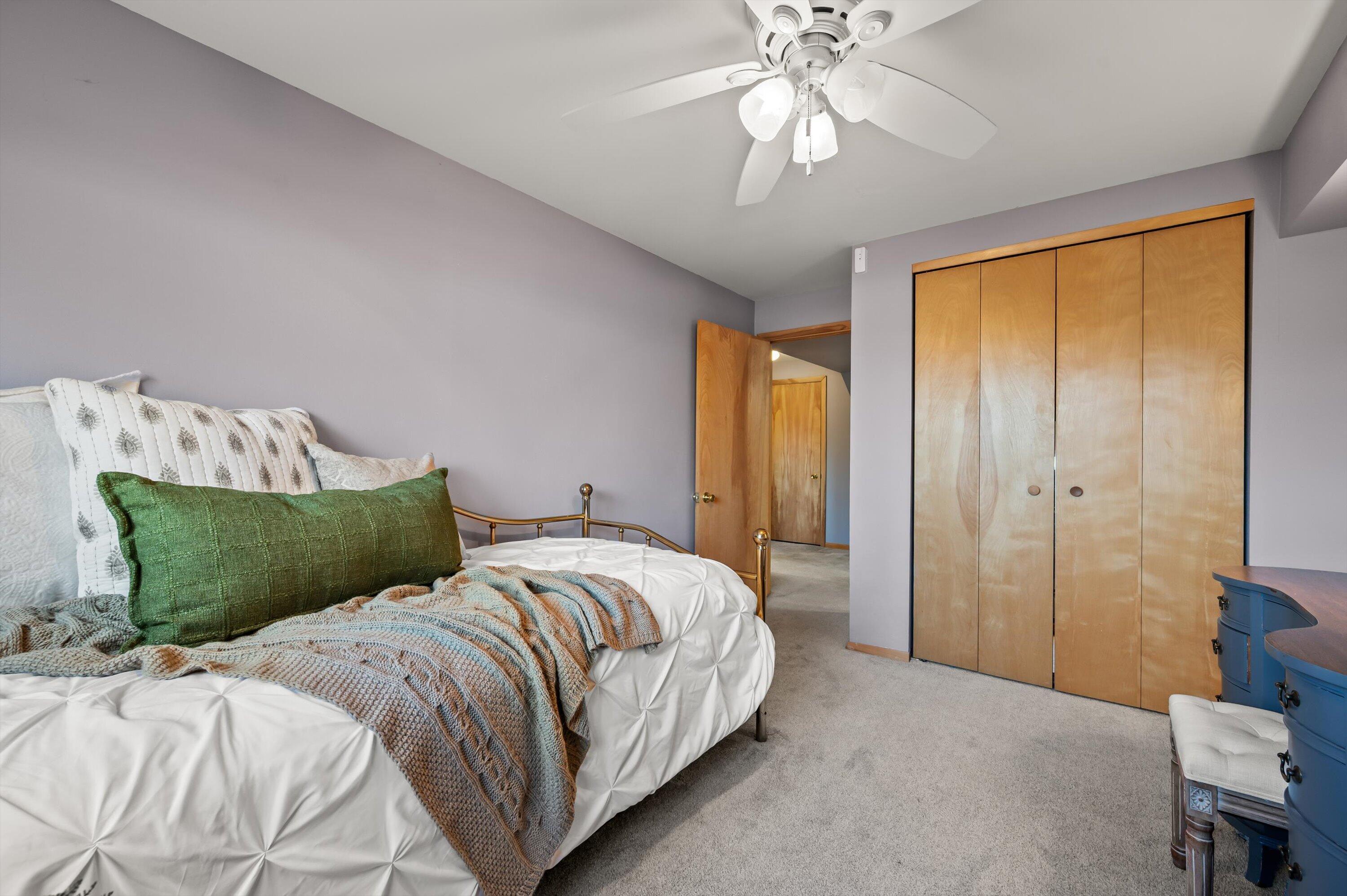 1130 Green Tree Road West Bend, WI 53090 - Photo 25 of 47 Lower level Bedroom