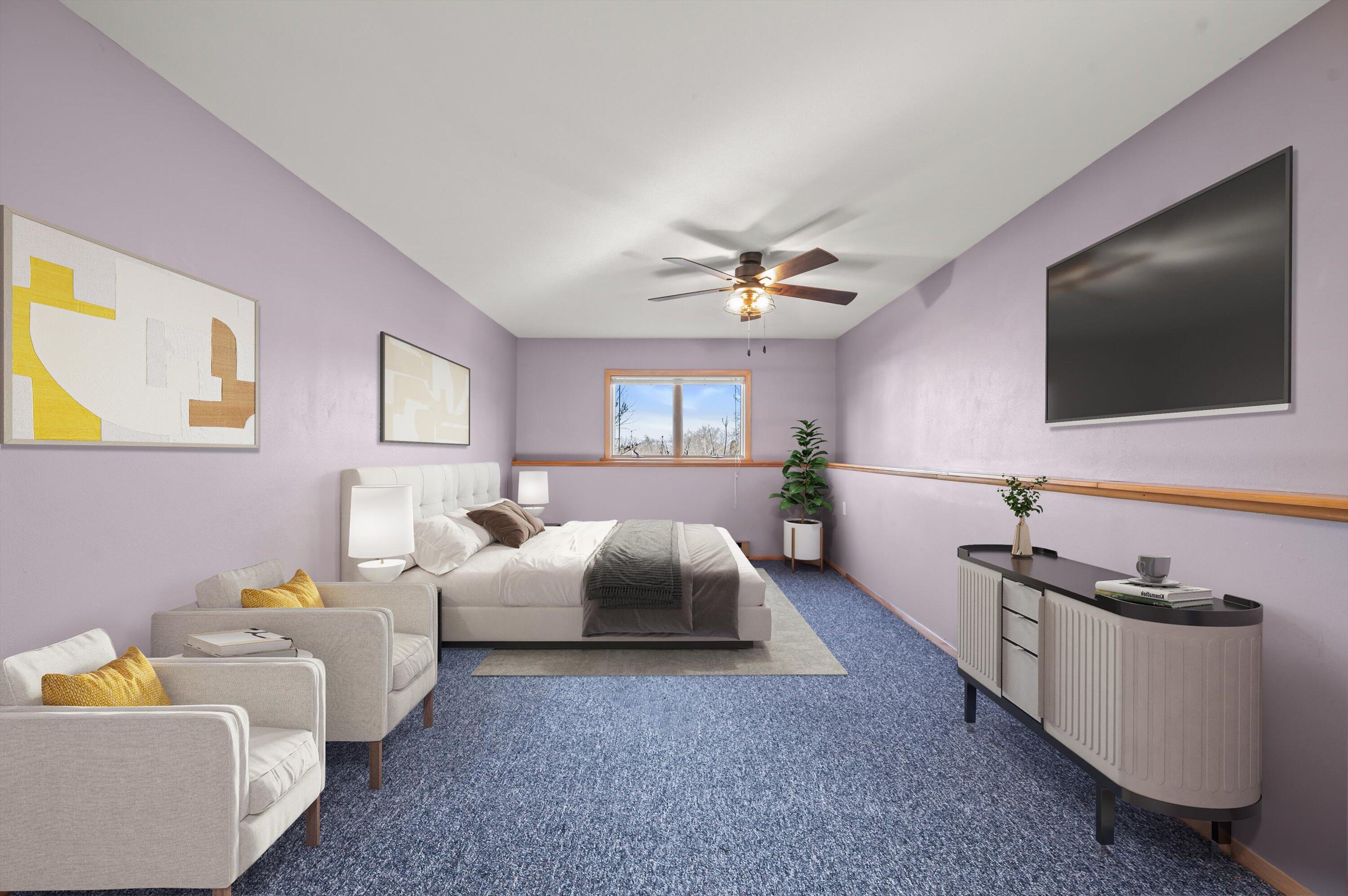 1130 Green Tree Road West Bend, WI 53090 - Photo 27 of 47 Lower Level bedroom