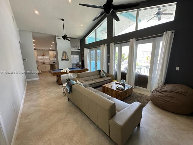 62 Waterways Drive Key Largo, FL 33037 - Photo 2 of 22 a living room with furniture and a large window